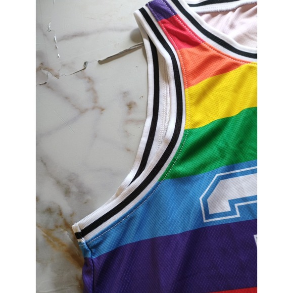 Mad Engine Adults Proud 365 Take Pride Jersey EJ1 Multicolor Size‎ M(B47) - Picture 7 of 12